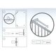 Saltea de Infasat cu Intaritura, 50x70 cm, Stele, Ceba Baby 679190