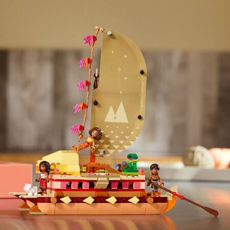 Canoea de aventura a Moanei, 43270, + 6 ani, Lego 679334