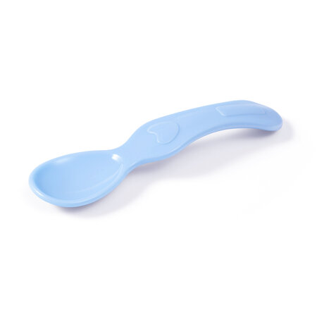 Set Castron si Lingurita, 6 luni+, Albastru, Babyono 679471