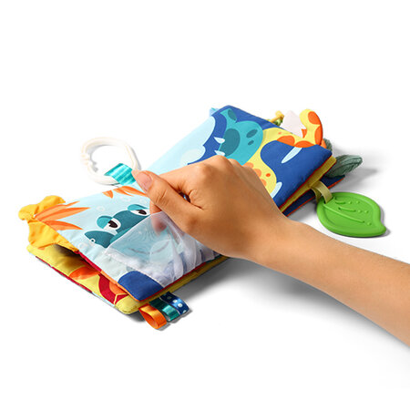 Carte senzoriala si educativa, 0 luni+, Forest, Babyono 683180