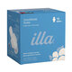 Absorbante de noapte din bumbac, 12 bucati, Illa 679610