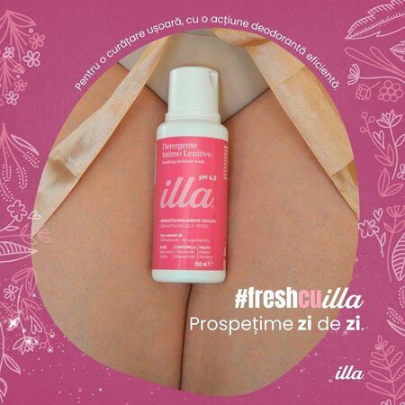 Gel intim calmant ph 4.5, 250 ml, Illa 683759