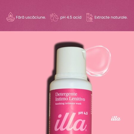 Gel intim calmant ph 4.5, 250 ml, Illa 683756