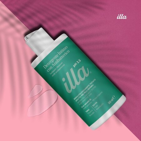 Gel intim antibacterian ph 3.5, 500 ml, Illa 683745