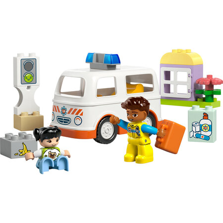 Ambulanta si sofer, 10447, + 2 ani, Lego 679682