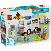 Ambulanta si sofer, 10447, + 2 ani, Lego