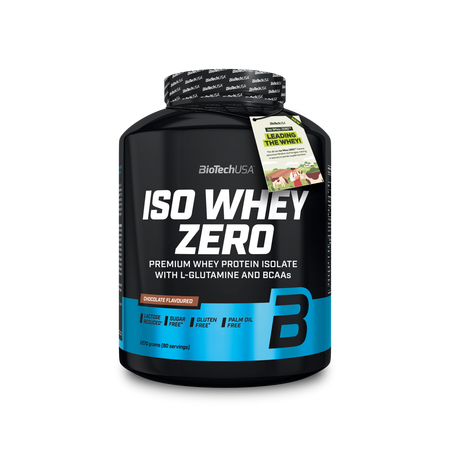 Pudra proteica Iso Whey Zero, 2270 g, Chocolate, BioTechUSA