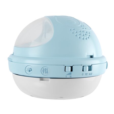 Carusel muzical cu proiectie 3 in 1 Rainbow, 0 luni+, Bleu, Chicco 680669