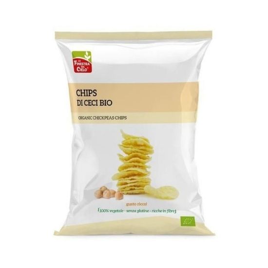 Chipsuri Bio din naut, 75 g, La Finestra Sul Cielo