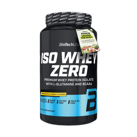 Pudra proteica Iso Whey Zero, Pineapple-Mango, 908 g, BioTechUSA