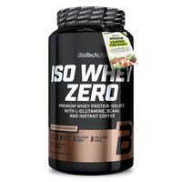Pudra proteica Iso Whey Zero, Caffe-Latte, 908 g, BioTechUSA