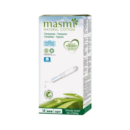 Tampoane interne din BBC cu aplicator, 14 buc, Masmi