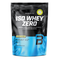 Pudra proteica Iso Whey Zero, Banana, 500 g, BioTechUSA