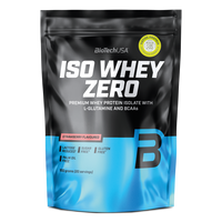 Pudra proteica Iso Whey Zero, Strawberry, 500 g, BioTechUSA