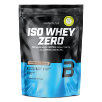 Pudra proteica Iso Whey Zero, Cookies and Cream, 500 g, BioTechUSA