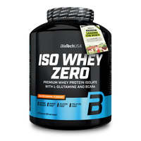 Pudra proteica Iso Whey Zero, Salted Caramel, 2270 g, BioTechUSA