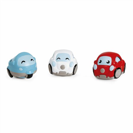 Set 3 masinute turbo Ball City Vintage, 1-4 ani+, Chicco