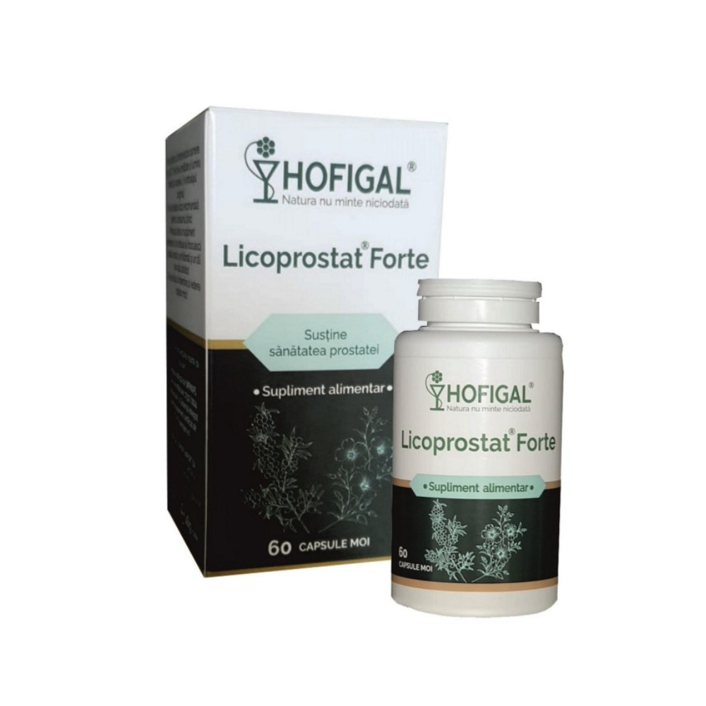 Licoprostat Forte, 60 capsule  moi, Hofigal