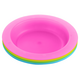 Set 4 farfurii Rainbow, +6 luni, 400 ml, Kikka Boo 681018
