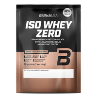 Pudra proteica Iso Whey Zero, Caffee Latte, 25 g, BioTechUSA