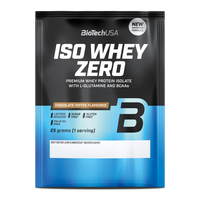 Pudra proteica Iso Whey Zero, Chocolate Toffee, 25 g, BioTechUSA