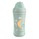 Cana cu pai Moony Me, +8 luni, Mint, 220 ml, Kikka Boo 681051