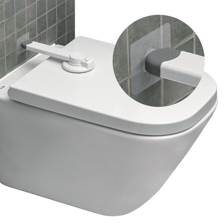 Blocator de siguranta pentru toaleta, 1 bucata, Sipo 681099