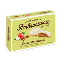 Biscuiti din aluat fraged cu mere si scortisoara, 140 g, Ambrosiana