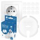 Set 12 capace de protectie prize cu impamantare, Sipo 681107