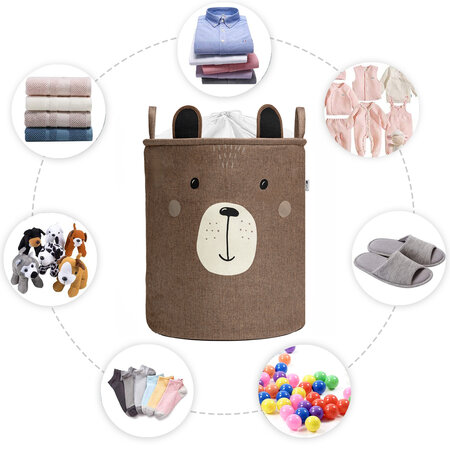 Cos pliabil Premium, XL, 63 L, Bear Brown, Sipo 681128