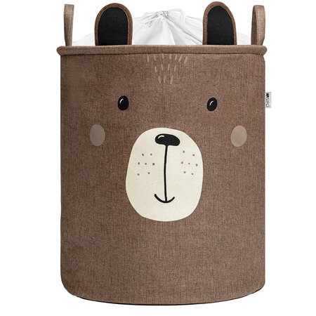 Cos pliabil Premium, XL, 63 L, Bear Brown, Sipo