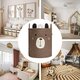 Cos pliabil Premium, XL, 63 L, Bear Brown, Sipo 681126