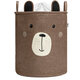 Cos pliabil Premium, XL, 63 L, Bear Brown, Sipo 681124