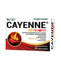 Cayenne Fatburn, 30 capsule, Cosmopharm
