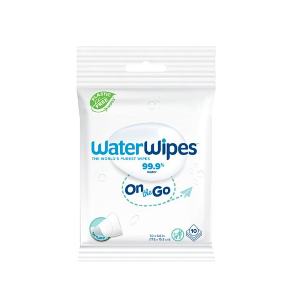 Servetele umede On the Go, 10 bucati, WaterWipes