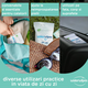 Servetele umede On the Go, 10 bucati, WaterWipes 682128