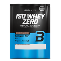 Pudra proteica Iso Whey Zero, Chocolate, 25 g, BioTechUSA