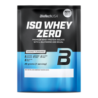 Pudra proteica Iso Whey Zero, Coconut, 25 g, BioTechUSA
