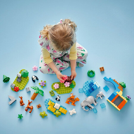 Familii de animale salbatice 3 in 1, 10446, + 2 ani, Lego 681361