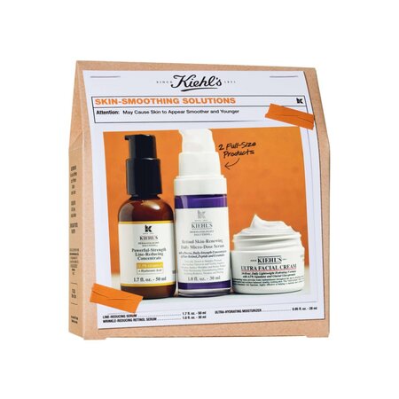 Kit pentru un ten neted, hidratat si fara riduri. Stay Bright Day + Night, Kiehl's 681340