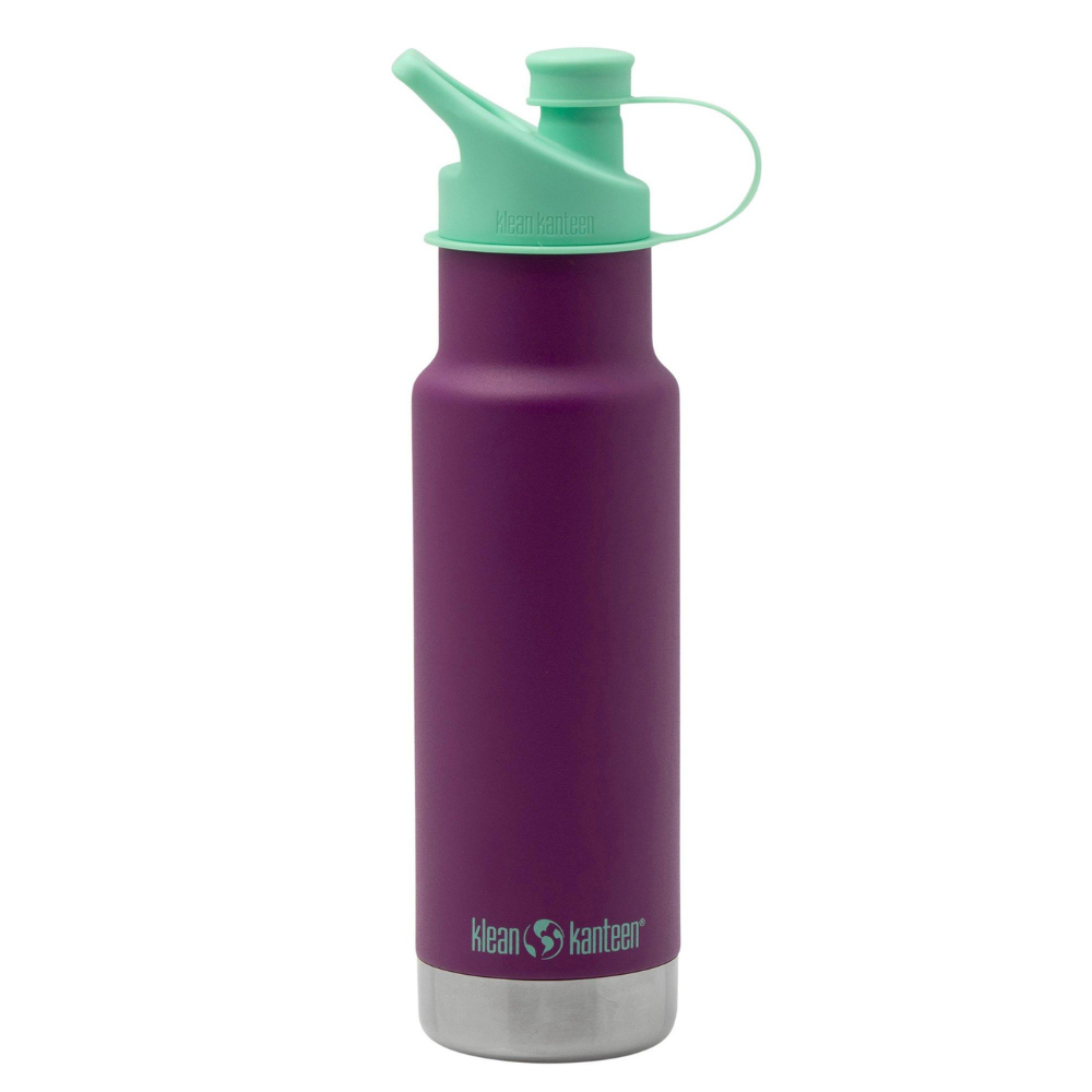 Termos cu capac sport Kid Classic, 355 ml, Sparkling Grape, Klean Kanteen