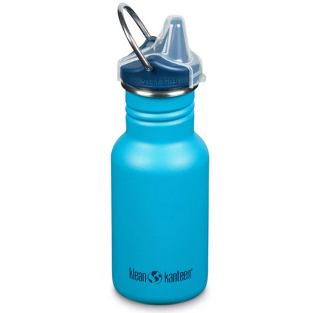 Sticla din otel inoxidabil cu capac Sippy Narrow, 355 ml, Hawaiian Ocean, Klean Kaateen