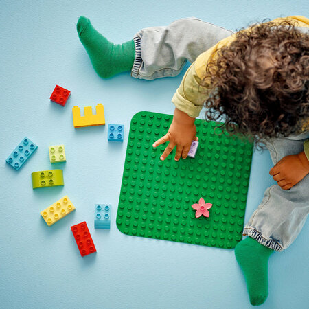 Placa de constructie verde Duplo, 10460, + 1 an, Lego 681519