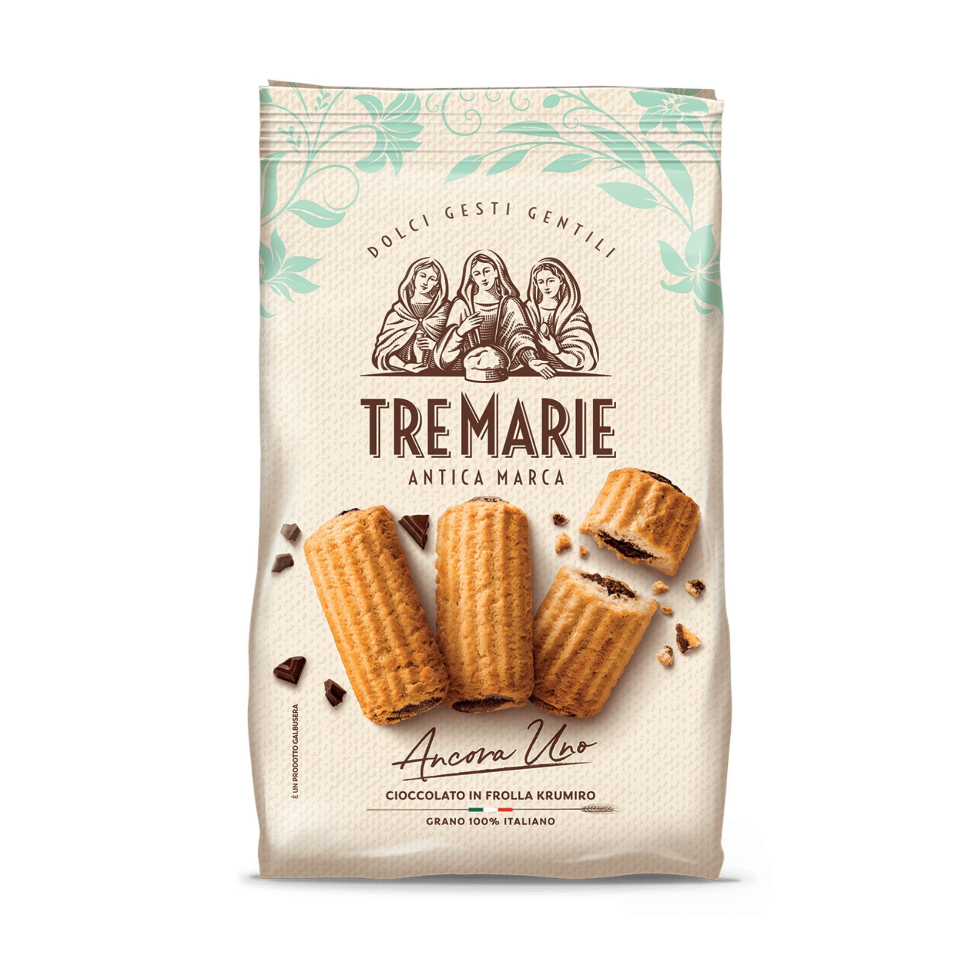 Biscuiti cu ciocolata Krumiro, 315 g, Tre Marie