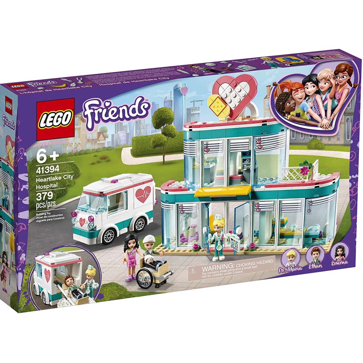 Spitalul Orasului Heartlake, L41394, Lego Friends