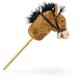 Calut de jucarie cu miscare si sunete Hobby Horse, 18 luni+, Light Brown, Milly Mally 681682