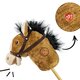 Calut de jucarie cu miscare si sunete Hobby Horse, 18 luni+, Light Brown, Milly Mally 681684