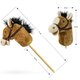 Calut de jucarie cu miscare si sunete Hobby Horse, 18 luni+, Light Brown, Milly Mally 681689