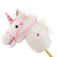 Calut de jucarie cu miscare si sunete Hobby Horse, 18 luni+, White, Milly Mally 681693