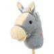Calut de jucarie cu miscare si sunete Hobby Horse, Grey, Milly Mally 681701